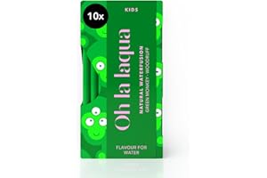 OH LA LAQUA Infused Water - Waldmeister Geschmack - 7 x 10 Stickpacks - Ohne Zucker & Süßstoffe - Trinkfertig in 3 Sekunden - 100% natürlich - Kalorienfrei - Vegan
