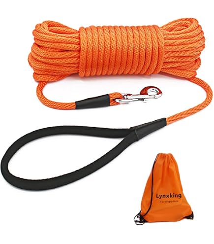 Guinzaglio Lunghina Ferplast Sport 10 M In Nylon – Per Addestramento E Richiamo, Nero