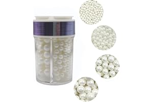 ‎TMADE Essbare Tortendeko 160g weiß perle Zucker streusel weiße Perlen Tortenaufsätze Zuckerstreusel für Hochzeiten und tägliche Kuchen Dekoration Geburtstagskuchen