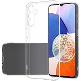Samsung Galaxy A54 Uyumlu Kamera Korumalı Darbe &Ouml;nleyici Ultra Slim TPU Şeffaf Silikon Kılıf (Şeffaf, Samsung Galaxy A54)