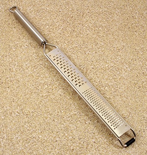 Duo-Reibe, Langreibe fein und grob in Edelstahl - 2