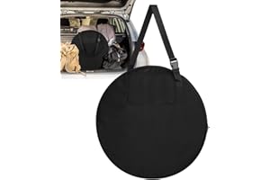 GHJKLDHA Sac de transport pour tente pop-up - Pochette de rangement pour tente de douche - Durable - Avec bandoulière réglable - 58 x 58 x 4 cm - Solution de transport pour les aventures