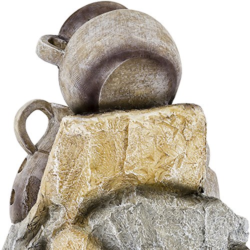 STILISTA® Gartenbrunnen Modell DIONYSOS, 83 x 70 x 75 cm, inkl. Pumpe - 8