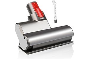 ‎NIXOOT NIXOOT Mini Turbinendüse für Dyson V7 V8 V10 V11 V15 Serie Kabelloser Handstaubsauger, Ersatzbürste zum Reinigen von Haushaltsschmutz, Entfernen von Milben und Staubwischen