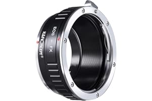 K&F CONCEPT EOS to FX Lens Mount Adapter Manual, Compatible with Canon EF/EFS Mount Lens and Compatible with Fujifilm Fuji X-Series Mirrorless Cameras