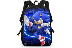 YCVBCY Anime Zaino per Bambini Print Zaino Casual 3D Borsa da Scuola Cartoon da Viaggio Scuola Satchel Impermeabile Bambino Studenti per Studenti