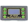 ZK-PP2K Function Signal Generator, Pulse Frequency Generator 8A Driver Module LCD Pulse Frequency Cycle Module 1Hz-150KHz Motor Controller LCD Display