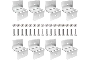 NUZEKY Solarmodul Halterung, Z-Befestigung Solarmodul Montageset PV Modul Z Halterung Dachhaken Solarhalterung Flachdach AufstäNderung für Wände Wohnmobile, Boote, Dächer