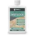 SmartSeal's Natural Stone Sealer - 'Wet Look' Finish - Professional Grade, Easy To Apply. Durable for Sandstone, Limestone & Slate. Patio Sealer Wet Look (100ml Sample)