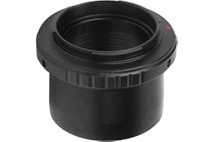 VBESTLIFE Telescopio de astronomía Adaptador de Montura en T de 2 Pulgadas y Anillo Adaptador de Lente para cámara Nikon con Montura F