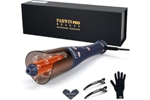 PARWIN PRO BEAUTY Boucleur A Cheveux Automatique 32mm Fer À Friser Rotatif À 360°, Système Innovant Pour Les Boucles, 4 Températures Réglables, Signal Sonore De 7s