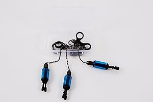 LIDSTERS FISHING SUPPLIES 3 x Carp Coarse Fishing Chain Bite Alarm Bobbings Swingers Indicators BOX