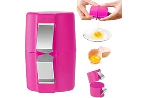 JIEBAO Abridor De Huevos, Pelador De Huevos Cocidos, Pelador Huevos Cocidos, Herramienta para Romper Huevos, Abridor de Cascaras de Huevo para Hogar Cocina Hornear
