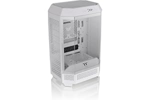 THERMALTAKE The Tower 300 | Boîtier Gaming Moyen Tour | Snow White