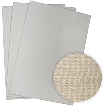 Falling In Art Soft Linoleum Carving Block, Linocut Block For Printmaking, 8 Inches By 10 Inches, Gray, 2-Pack - Foto 4