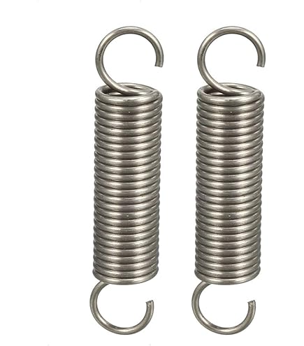 5 Molle A Compressione In Acciaio Inox 304 - Diametro 30mm, Filo 1,6mm, Lunghezza 25mm, Argento
