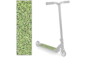 Scorpion Scooters Pro Grip Tape Replacement for Stunt Scooter Deck Grip Self Adhesive Water Resistant Silicon Carbide Griptape! Factory Cut 16.5" x 4.5" fits 98% of scooters inc Adult, Kids push scooters and electric scooters.