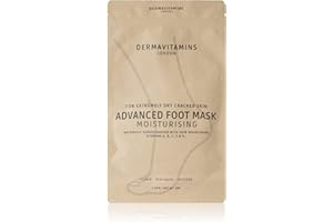 Dermavitamins Advanced Foot Mask Bag - Repairs Dry Feet (Moisturising)
