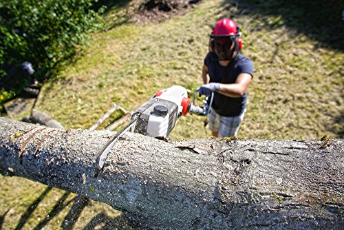 IKRA Elektro Kombi 2in1 Teleskop Heckenschere Hochentaster ITHK 800, Arbeitshöhe bis 4,5m, 800 Watt, inkl. Schultergurt - 7