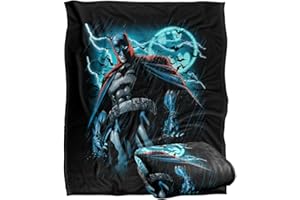 LOGOVISION BATMAN Character Silky Touch Kuscheldecke, superweich, 152 x 127 cm