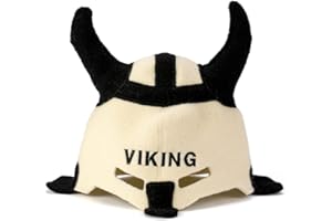 ‎NATURAL TEXTILE Natural Textile Saunahut 'Sauna Viking' White - 100% organische Wollfilzmützen - Schützen Sie Ihren Kopf vor Hitze - Englische Sauna E-Book Handbuch inklusiv - mit Stickerei