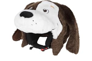HOXYHEADS Copricasco Animali CANE peluches T.U. - copri casco caschi adulti bambini sci