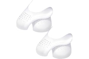 Madala 2 Paia Scudi per Scarpe, Pieghe per Scarpe Antirughe, Protezione per Scudi Delle Sneaker Contro le Pieghe Delle Scarpe, Evitare Scarpe Sneaker Piega Rientranza,uomo UE 41-47