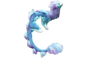 DEYROS 50cm Sisu Dragon the Last Dragon Plush Toy, Raya Dragon Cuddly Toy, Handmade Stuffed Toy, Home Decoration Gift for Adults Children Plush Toy (Purple)