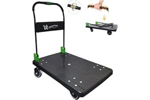 NS JUVYIG N&S Juvyig - Chariot de transport pliable à une main - 350 kg - Avec freins