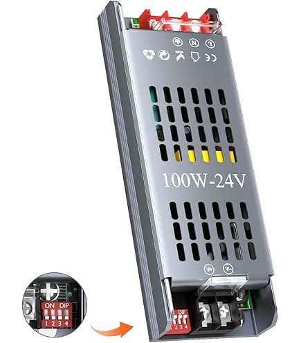 TOPAI Tira LED De 24 V, 4000 K, Color Blanco Natural, 5 M, Muy Brillante, 10180 Lm, Regulable, SMD2835, Altura De Densidad, 238 LEDs/M, 96 W, No Es Resistente Al Agua Para