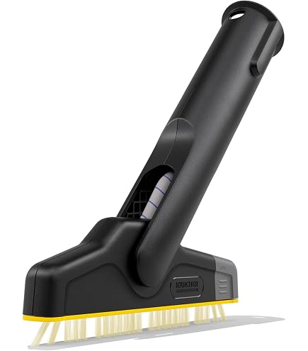Kit accessori spazzola rotonda per pulitore a vapore Kärcher, nero/giallo | Leroy Merlin
