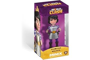 BANDAI MINIX Kolekcjonerskie figurki, figurka kolekcjonerska 12 cm, Clash Royale, księżniczka, przedmioty kolekcjonerskie, pomysł na prezent, zabawki dla dzieci i dorosłych, fani gier wideo (MN14064)