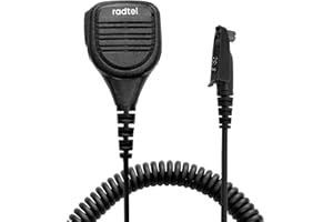 radtel Microfono altoparlante impermeabile per impieghi gravosi radio RT-950 RT-950 PRO, microfono walkie-talkie con cancellazione del rumore