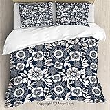 Inclut 1 housse de couette de 200 x 200cm.+2 taie d'oreiller 50 x 75 CM . 100% microfibre de haute qualité et plus durable que le coton.