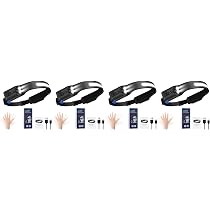 Linterna Frontal Oderra Recargable, 400 Lúmenes, 8 Modos, Sensor De Movimiento Y Batería De 2400 MAh