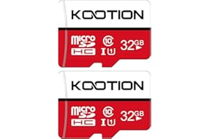 KOOTION Scheda di Memoria 32GB Classe 10 MicroSDHC Memory Card TF (A1 e U1) Velocità di Lettura Fino a 100 MB/s, per Telefono, Videocamera, Switch, Gopro, Tablet