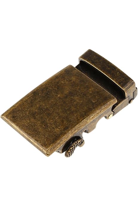 Bouton De Ceinture Automatique Ajustable - 35 Mm, Noir, Pour Homme Et Femme