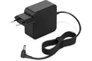 ETSSEMBO 65W Cargador Portátil para Asus UX430U UX430 UX431F UX305U UX305 UX310U UX333 UX334 VivoBook 14 15 17 S14 S15 A512 F540l, 19V 3.42A Cargador Asus (compatible con 19V 2.37A 45W) Adaptador【4.0*1.35mm】