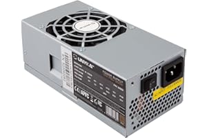 UNYKAch Fuente de Alimentación TFX 350W 80 Plus Bronce con Ventilador de 80 mm Ultra Silencioso