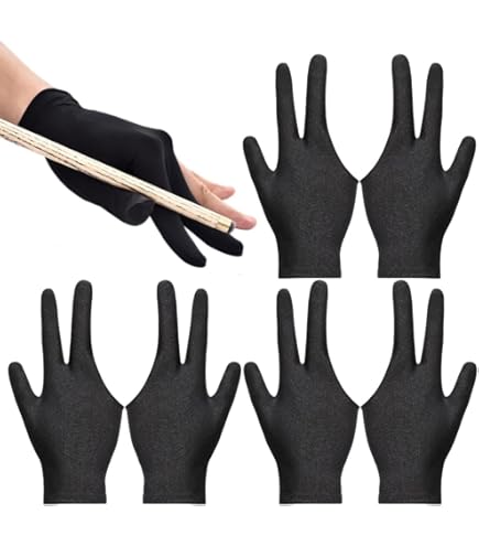 Guanti Biliardo 3 Dita Touch Screen - Traspiranti Per Presa Migliore - Foto 14