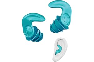 ODDROALLE Tapones oidos ruido dormir, aíslan ronquidos & ruidos, tapones oidos natación se mantienen firmes durmiendo de lado, nadando & corriendo, perfectos para viajes, trabajo & deporte verde