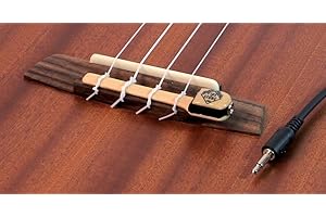 GEWA Fire&Stone 942028 Pick Up per Strumenti Acustici Ukulele Uk-1, Avo di Collegamento Lunghezza 2.5 M