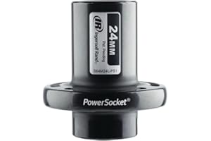 INGERSOLL-RAND Boca de alto rendimiento de 24 mm S64M24L-PS1 de Ingersoll Rand, cuadradillo de 1/2"