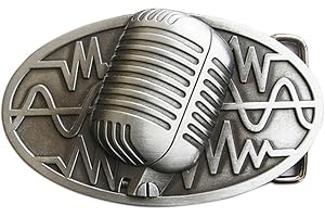Urban Backwoods Microphone I Hebillas de cinturón Belt Buckle