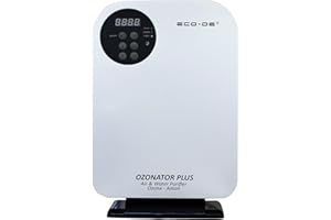 ECO-DE ECODE Purificateur d'air et d'eau Ozonator Plus Enleve des Pesticides sur Légumes, viandes et Fruits Ozone 500mg/h