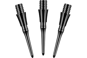 CyeeLife Professionnelles Pointes de Fléchettes, Pointes de Fléchettes en Plastique 1000 Pièces, Filetage 2BA, Pointes Softdarts, Soft Tips, Accessoires pour Fléchettes, Stables & Durables