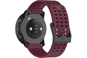 Chofit Paski kompatybilne z Suunto 9 Peak Pro / Vertical pasek, miękki silikonowy sportowy zamiennik opaski na nadgarstek do Suunto 9 Peak Pro/Vertical