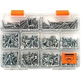 Netzerkoz All Essential Fasteners 420'li Akıllı Havşa Başlı Vida Seti&ndash;10 &Ccedil;eşit Matkap U&ccedil;lu &ndash;takım &Ccedil;antalı Akıllı Vida Seti