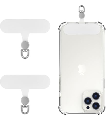 MoKo Cordino Per Telefono Con Patch - Giro 360&deg;, Anti-Perita E Anti-Ladro