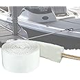 Marine Dock Guards Rope Cover - Heavy Duty Boat Mooring Line Protector Fit Lines up to 1", Sailing Docking Anchoring Equipment for Yacht, Sailboats, Kayaks (10ft)